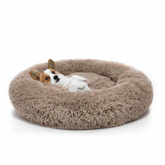 Lit Rond en Peluche